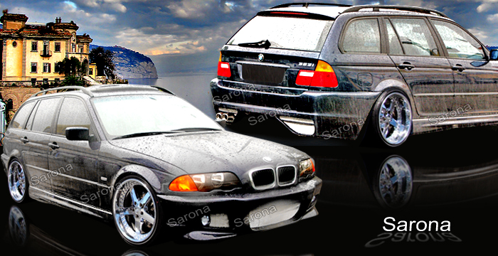 Custom BMW 3 Series Coupe, Convertible & Sedan Hood Scoop